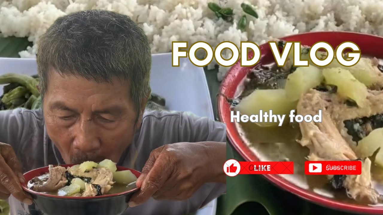 Tinolang native na manok kain tayo mga idol