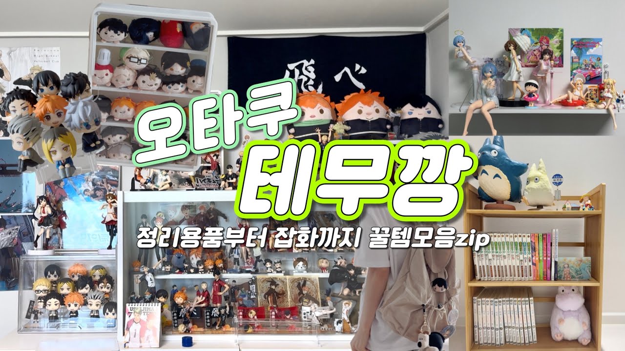 오타쿠 방꾸미기 꿀템부터 여름감성 귀여운 잡화까지 꽉꽉담은 20만원치 테무깡🛍️ 아크릴 장식장, 선반, 보부상 가방, 룩업 받침대