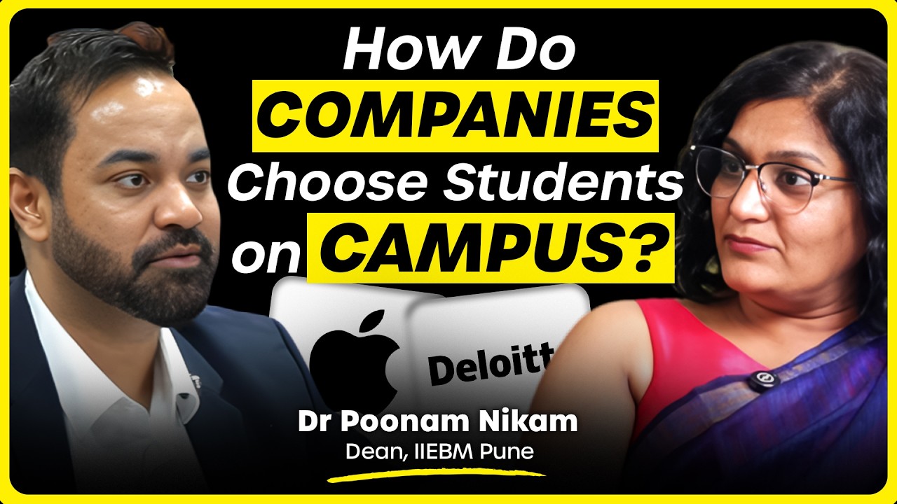 How to Get the Best MBA Placements & Campus Hiring ft. Dr Poonam Nikam | IIEBM Pune