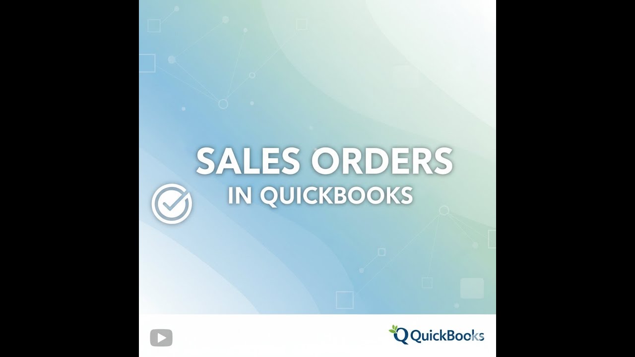 Заказы на продажу в Quickbooks Online