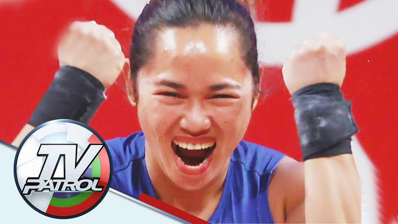 Pinay weightlifter Hidilyn Diaz, nasungkit ang unang ginto ng Pilipinas sa olympics | TV Patrol