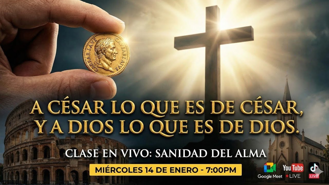 A César lo del César y a Dios lo que es de Dios. Taller de Sanidad del Alma