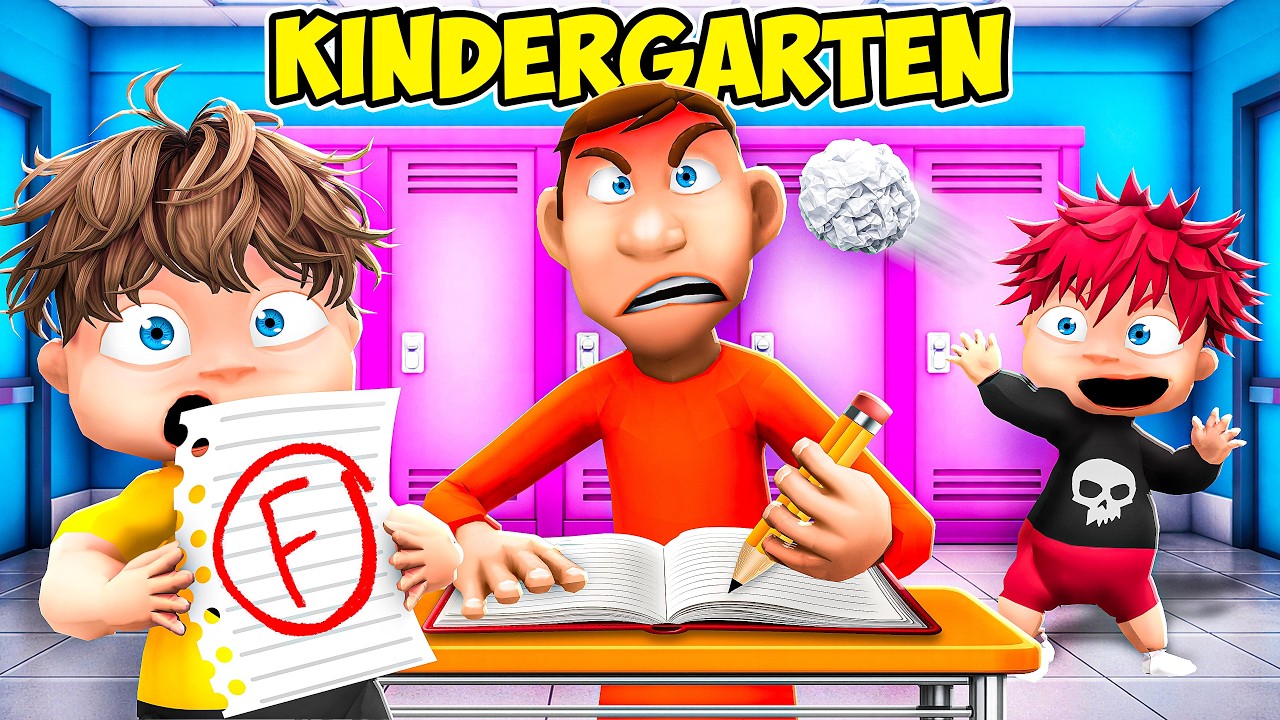 Sending My DADDY Back to KINDERGARTEN in Who's Your Daddy!