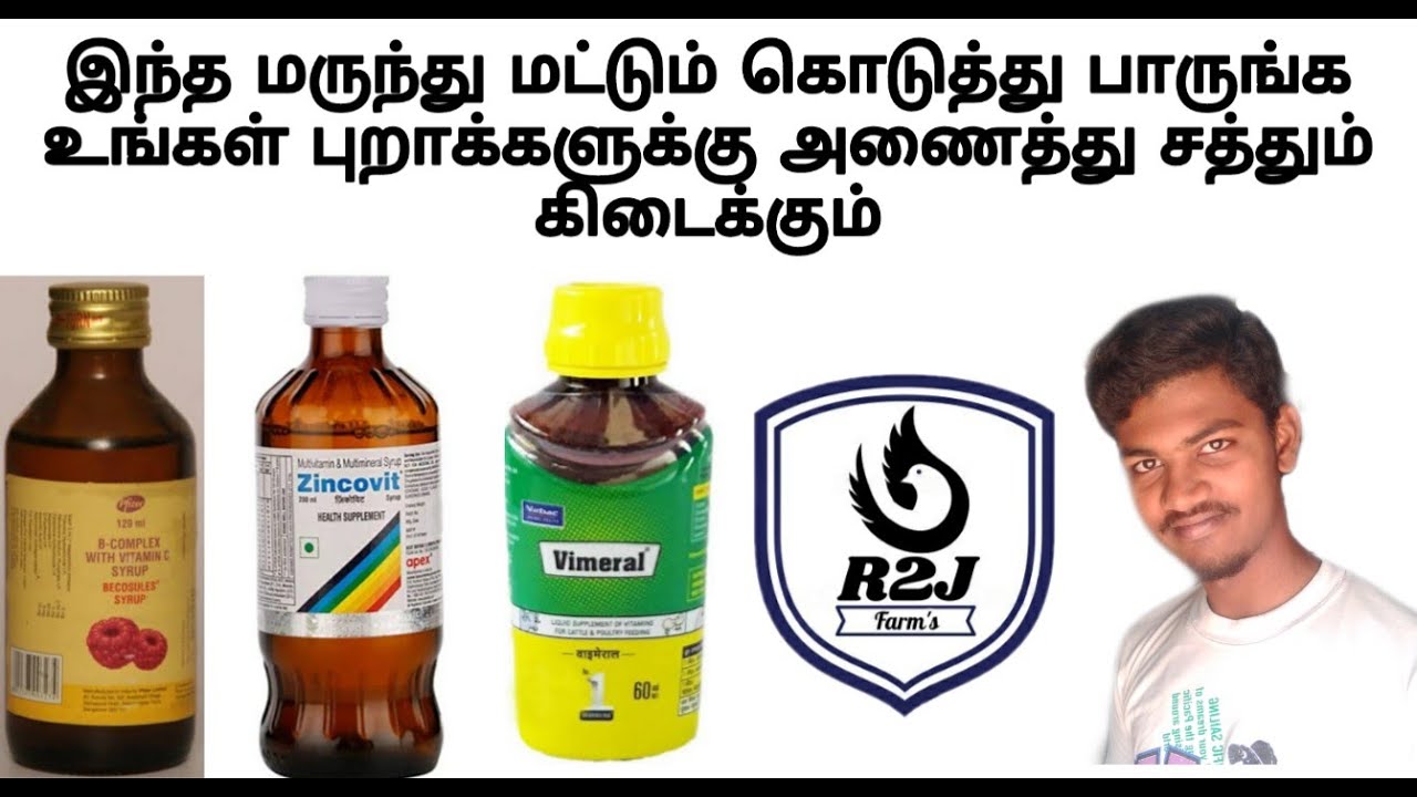 pigeon basic medicine,vitamins & minerals tonic /R2J Farms