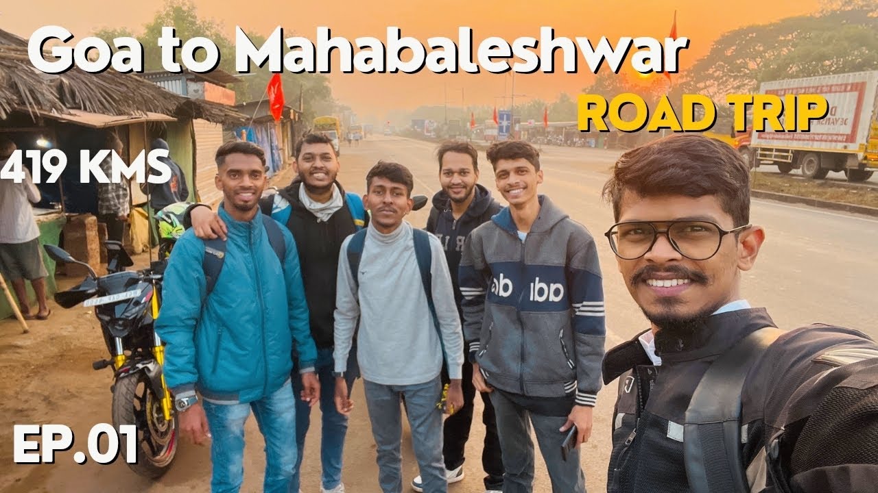 Goa to Mahabaleshwar Road Trip I Ep 01 I The Journey I