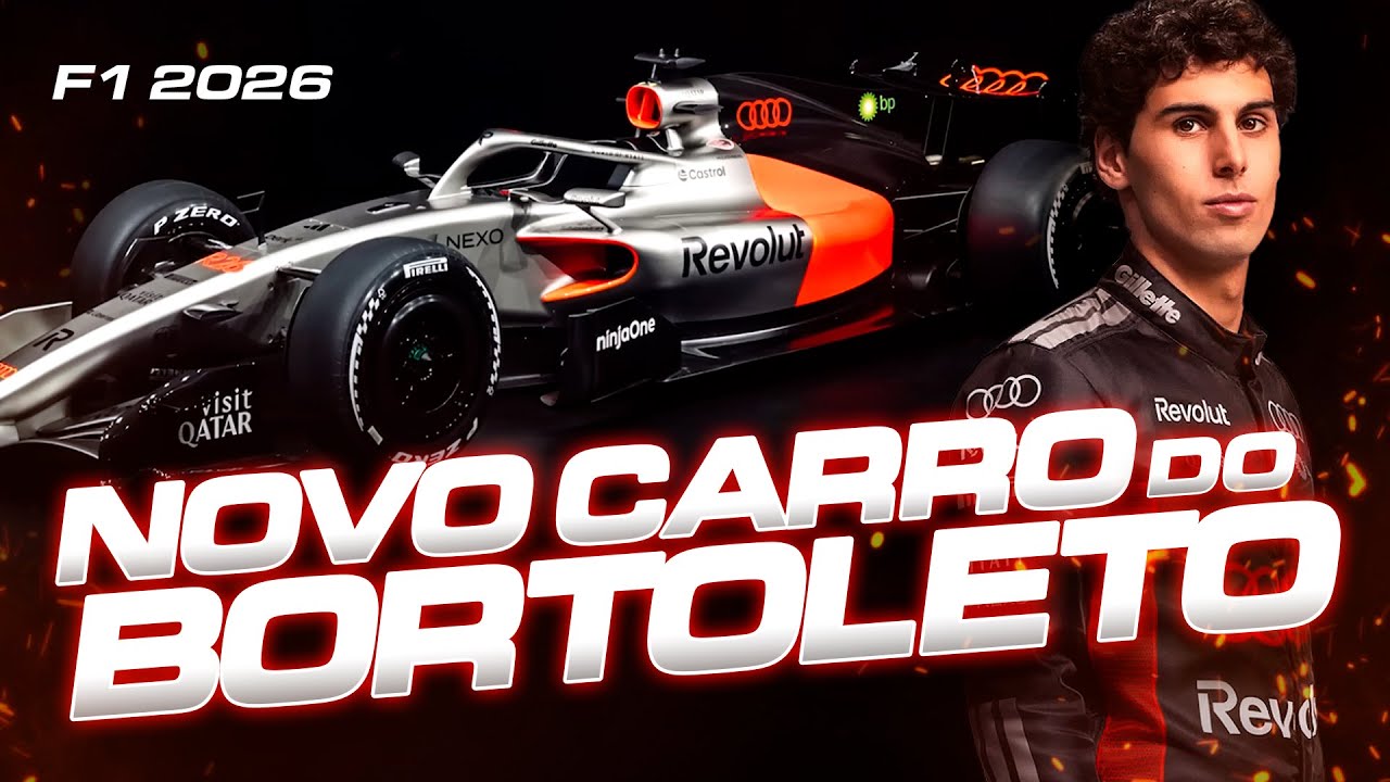 A AUDI CHEGOU NA F1: O novo carro do Bortoleto é bonito… mas será que é rápido?