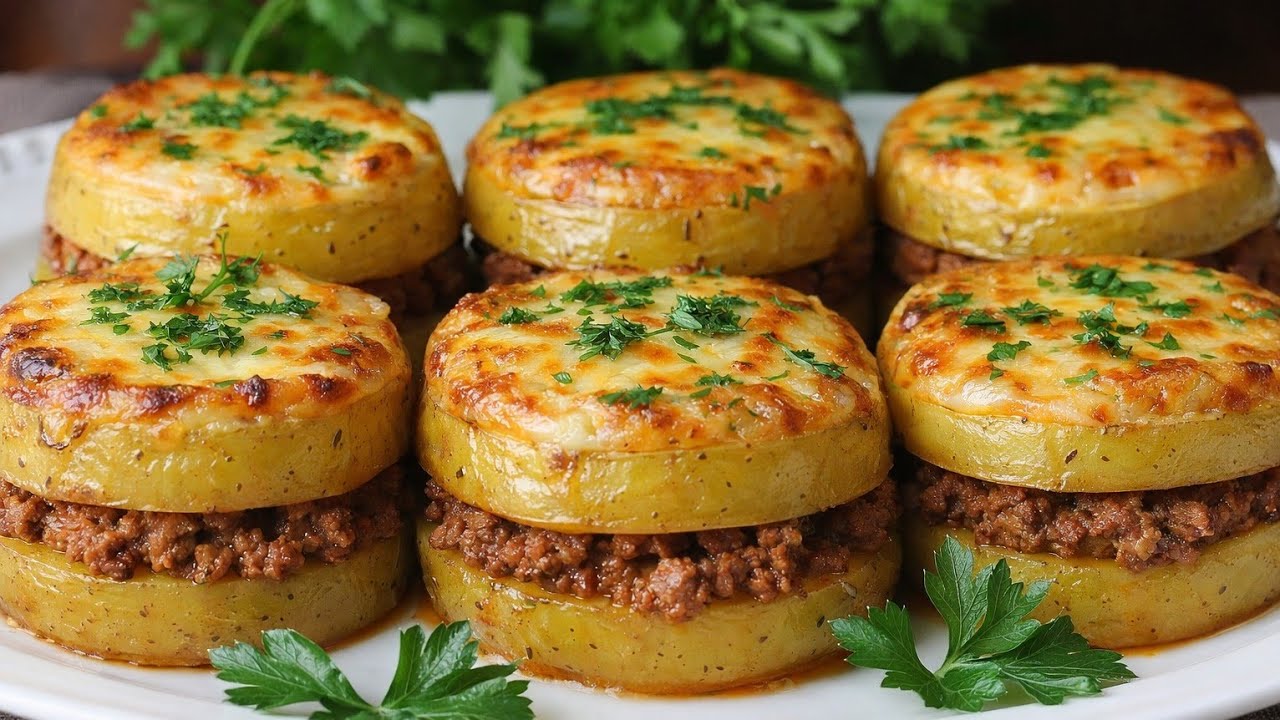 😋🔥Dinner in 10 minutes! I've Never eaten such delicious potato recipe! Potato and Ground beef!