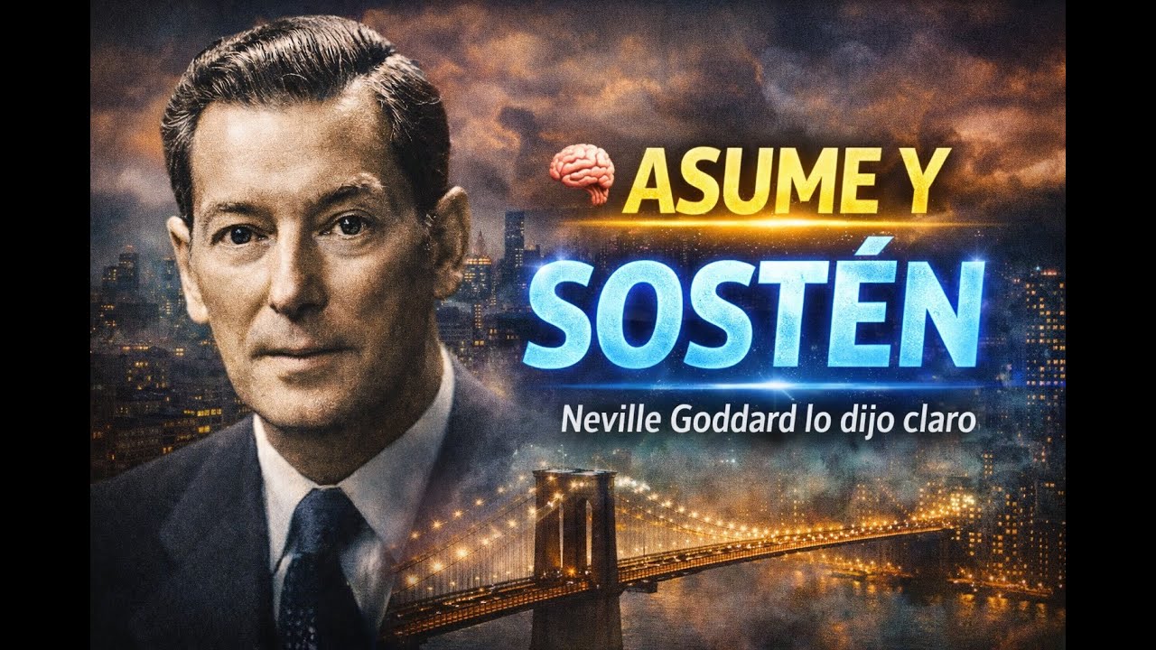 🧠🔥 Neville Goddard lo dejó claro | ASUME y la realidad se reorganiza sola | SI LO CREES LO CREAS