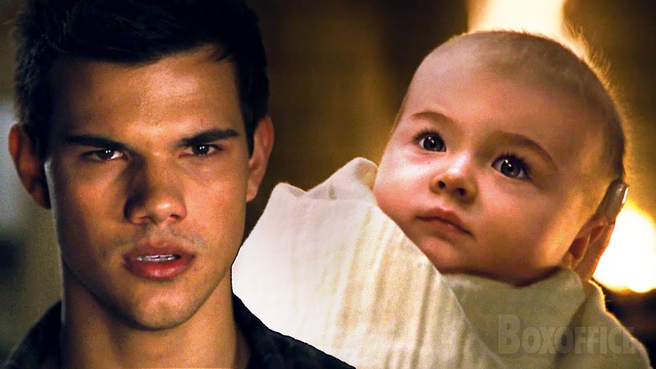 Jacob se enamora del BEBÉ de Bella | Crepúsculo, la saga: Amanecer (parte 1) | Clip en Español
