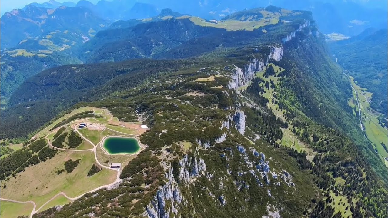 Gleitschirmfliegen Streckenflug vom Unterberghorn Kössen nach Zell am See Schmittenhöhe