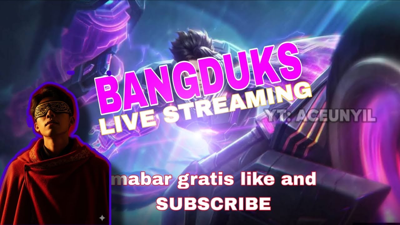 LIVE STREAMING! MOBILE LEGENDS: BANG BANG! FREE