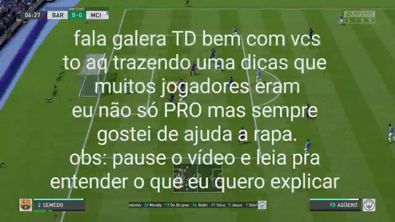 FIFA 20 tutorial de defesa dicas de posicionamento