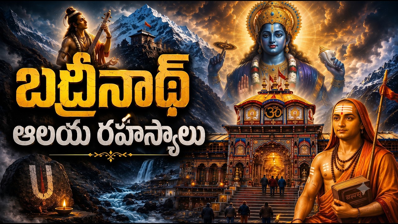 బద్రీనాథ్ ఆలయం ఎందుకు అంత పవిత్రం? | పూర్తి చరిత్ర & పురాణ కథ | Badrinath Temple History Telugu