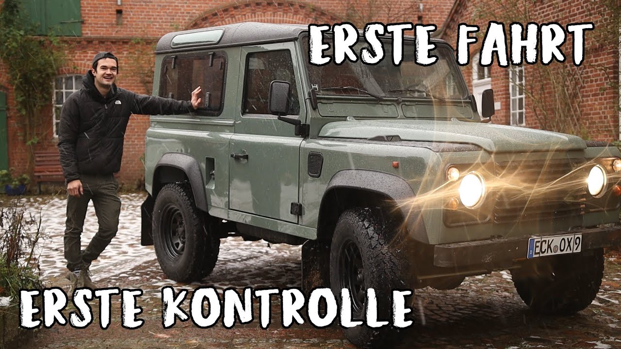 Erste Defender-Fahrt endet in POLIZEIKONTROLLE | Defender Umbau F.14