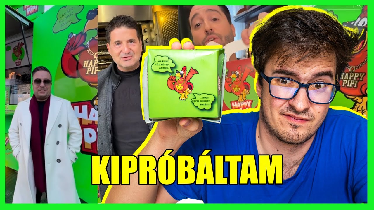KIPRÓBÁLTAM a HAPPY PIPIT // GASZTRO HÍREK