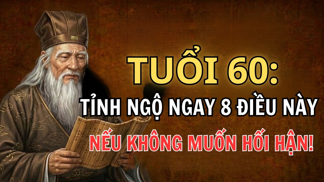 Cổ nhân dạy Người Bước Qua Tuổi 60: Muốn Sống Có Phần Giá Đến  Cuối Đời, Cần Nắm  8 Bí Mật Này.
