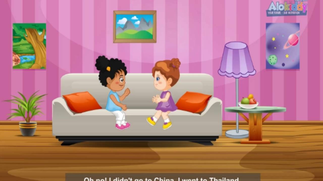 Hello Felix | Conversation Unit 13: Where did you go for your holiday - Learning english for kids