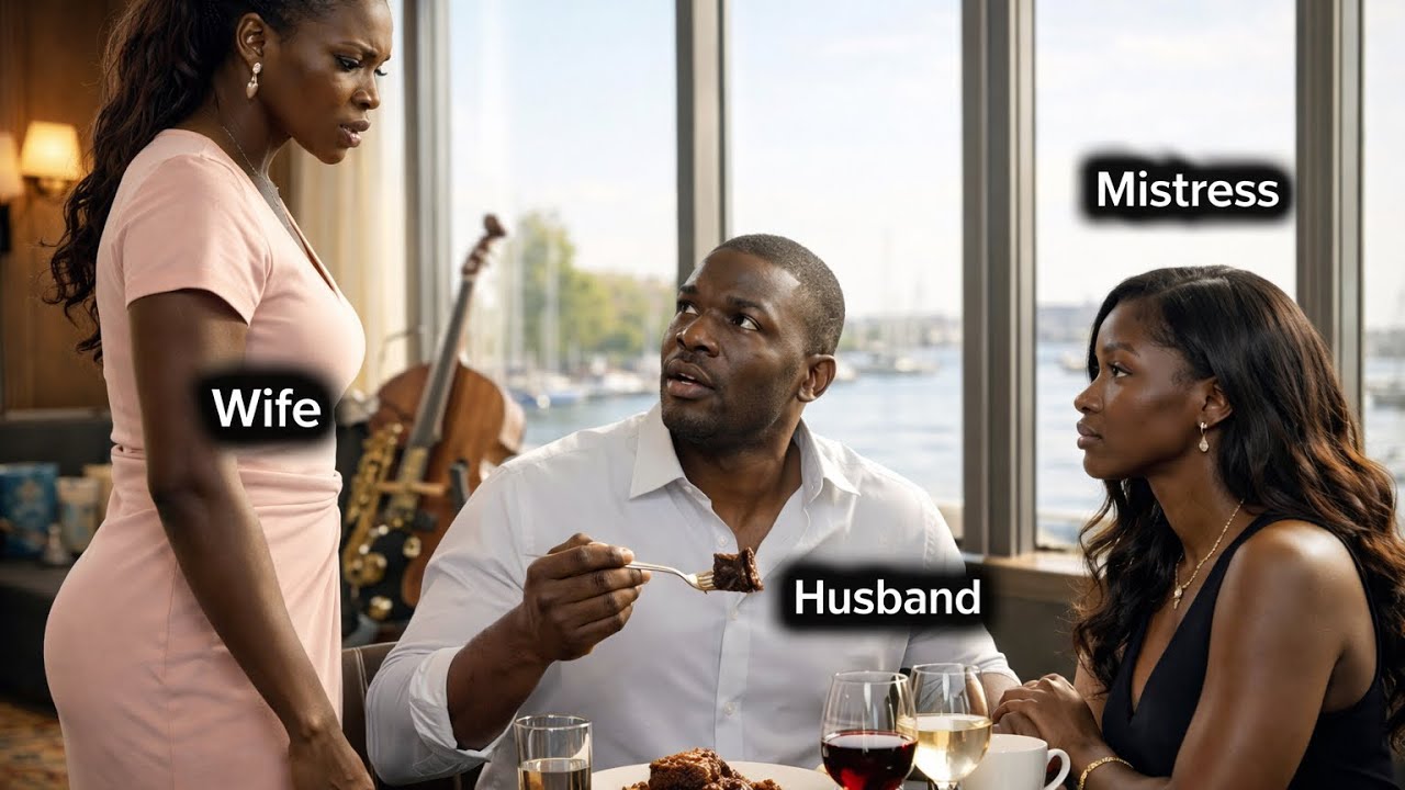 WIFE CAUGHT HER HUSBAND WITH HIS MISTRESS IN A RESTAURANT & WHAT SHE DID NEXT SHOCKED EVERYONE 