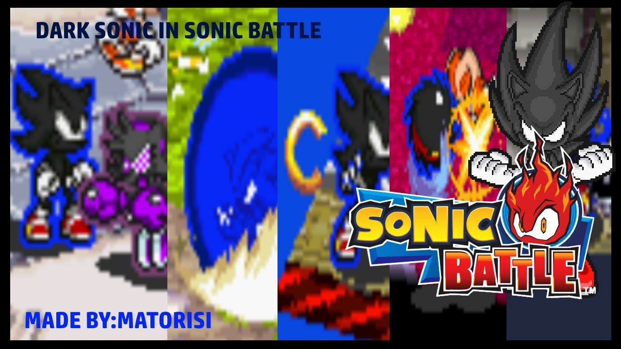 Sonic Battle Hacking Showcase-Dark Sonic 2.0.
