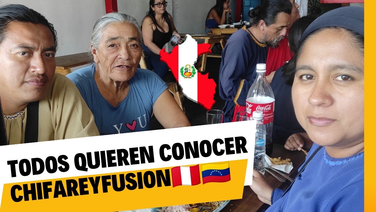 ?TODOS QUIEREN CONOCER A CHIFA REY FUSIÓN?  🇻🇪🇵🇪 PERUVIAN FOOD #peru #migrantes