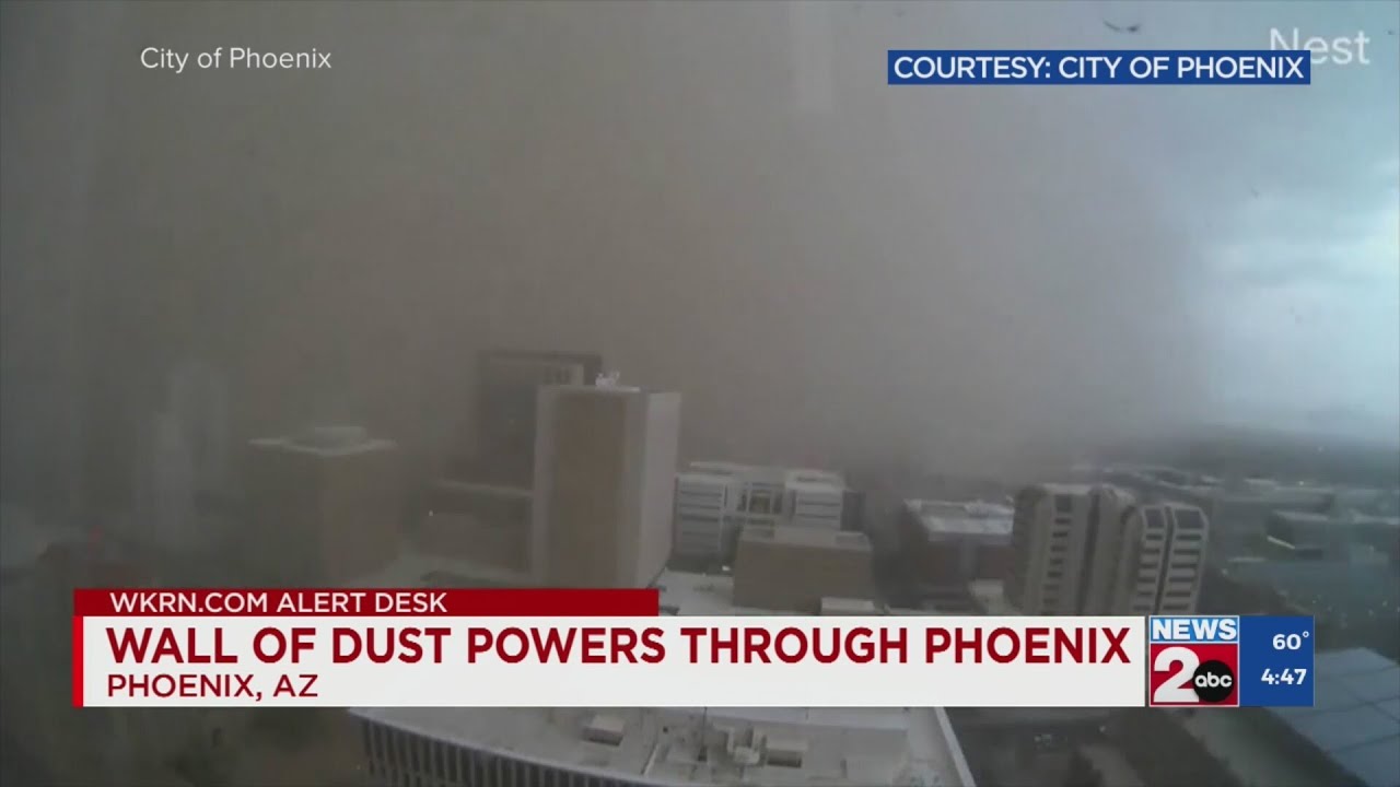 Wall of dust powers through Phoenix