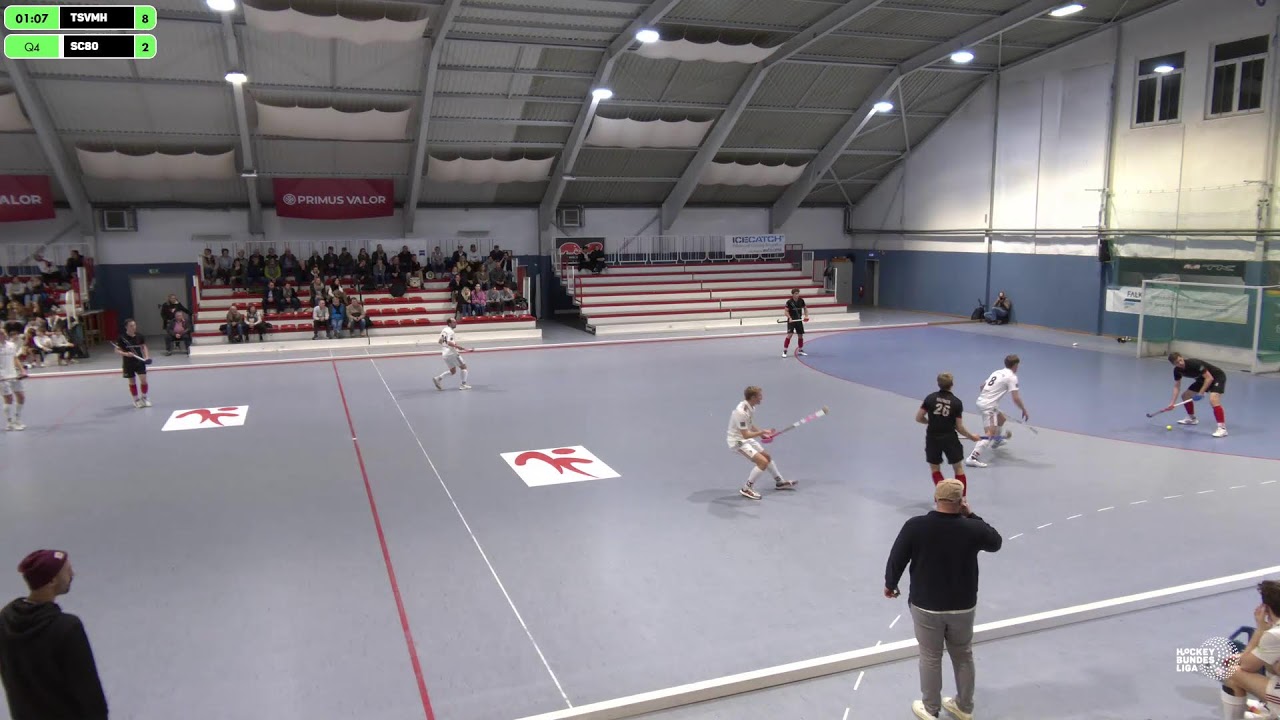 1. Hallenhockey-Bundesliga Herren TSV Mannheim Hockey vs.SC Frankfurt 80