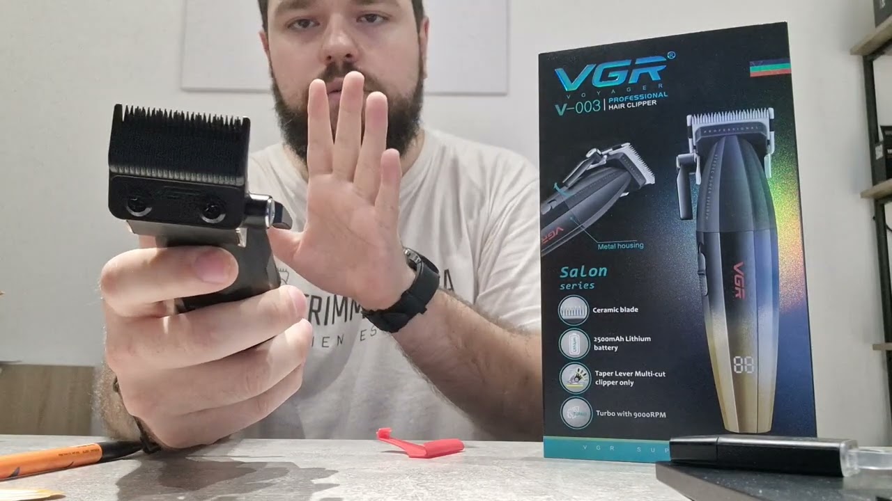 Огляд на машинку для стрижки VGR V-003|Кому це підійде?