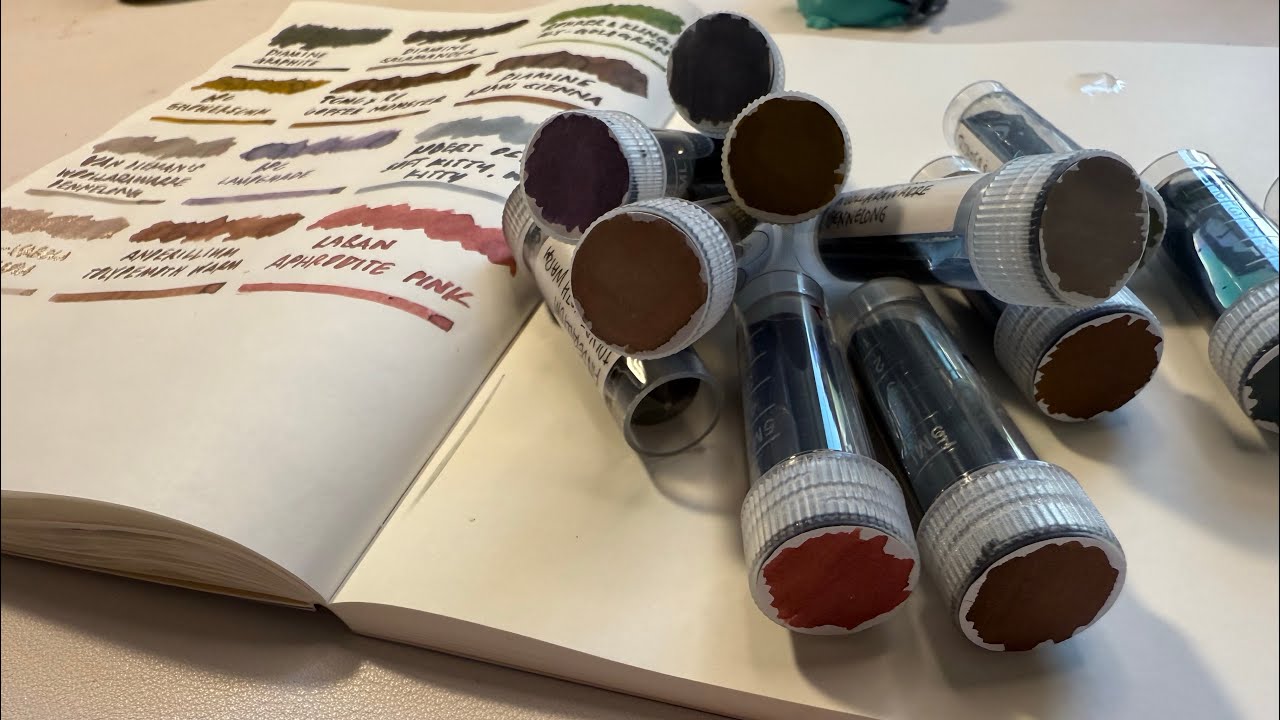 Ink Swap Swatching - Laura