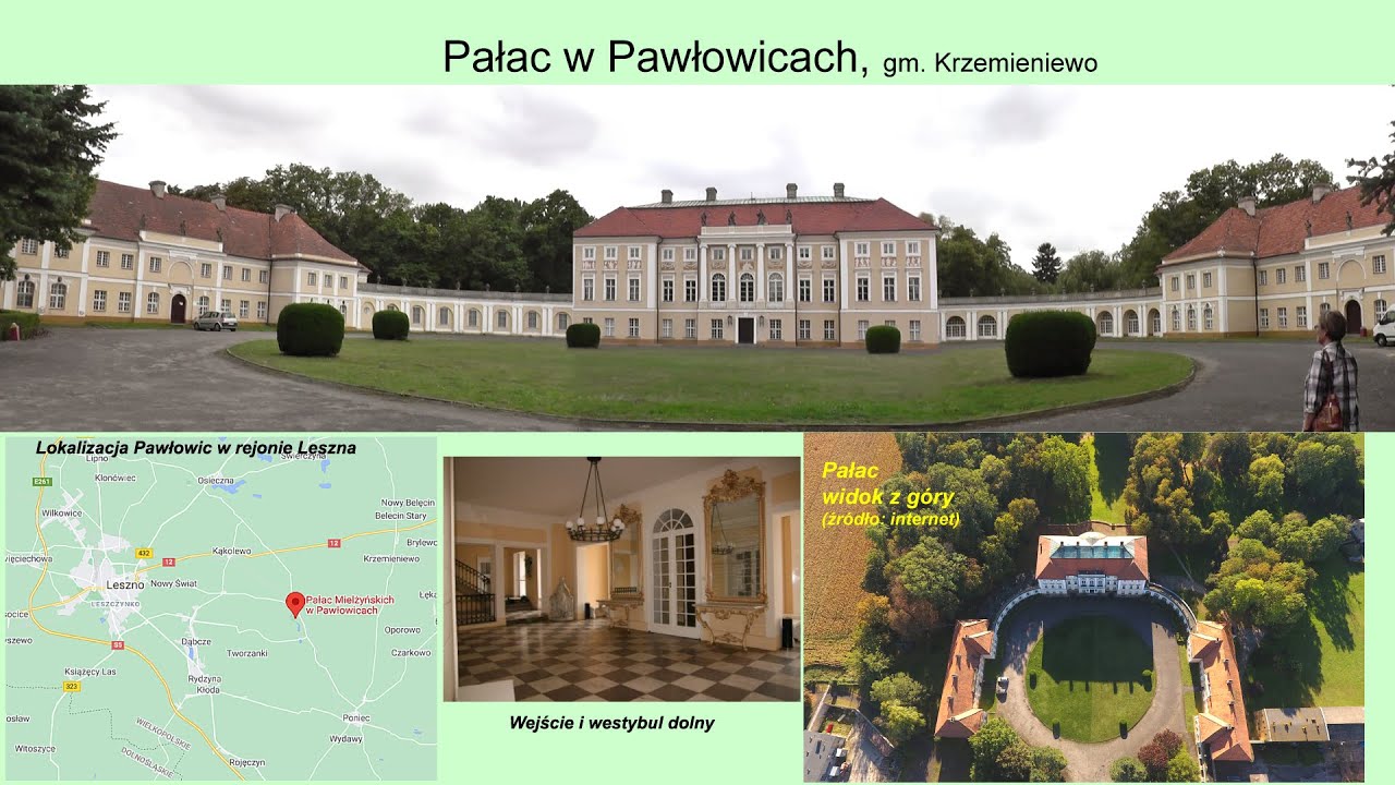 Pawłowice - d. Pałac Mielżyńskich