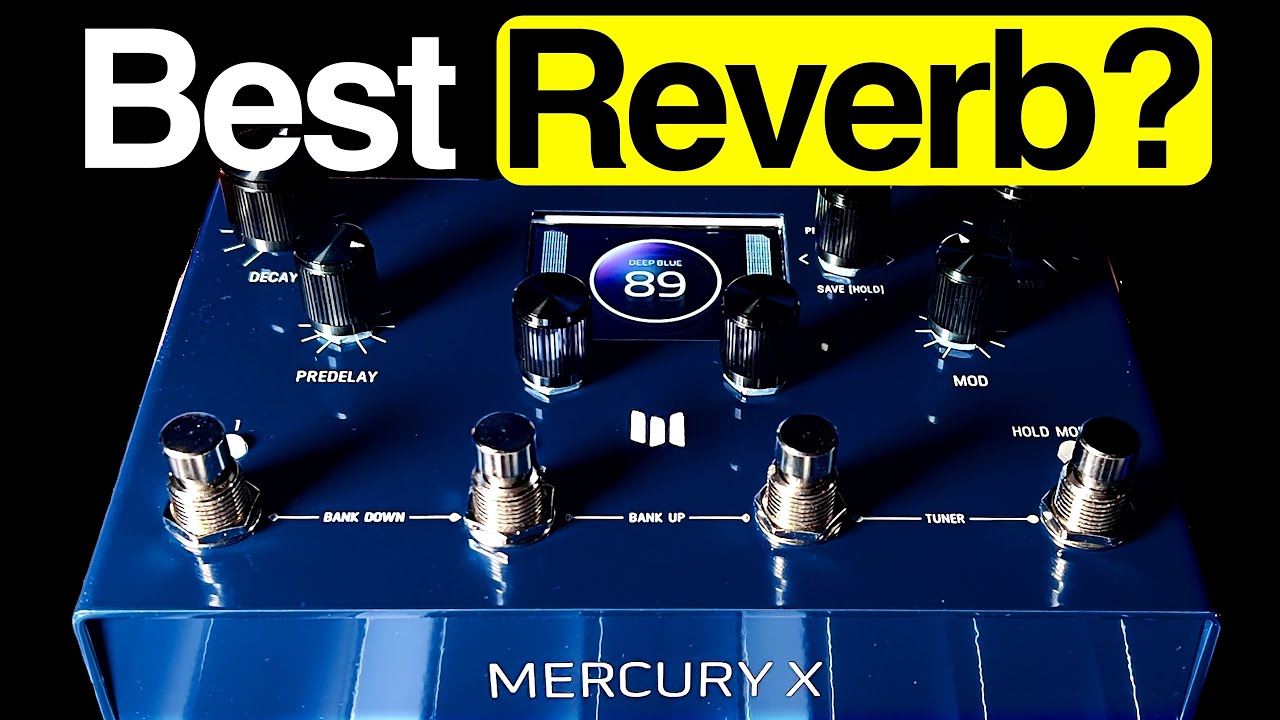 Is This The Best Reverb Pedal Ever? [Meris Mercury X - Demo & Review]