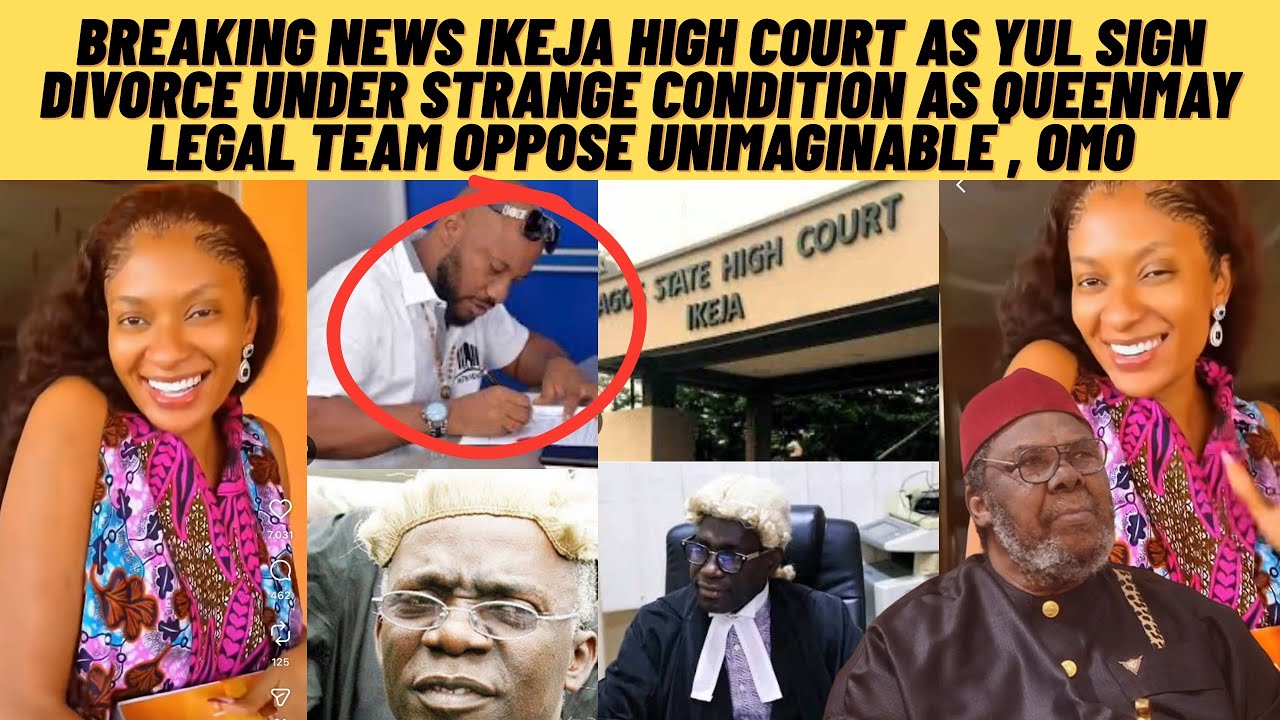 Breaking ikeja high court as yUl FORCE 2SIGN UNDER STRANGE CONDITION asQMAY legal team oppose,OMO