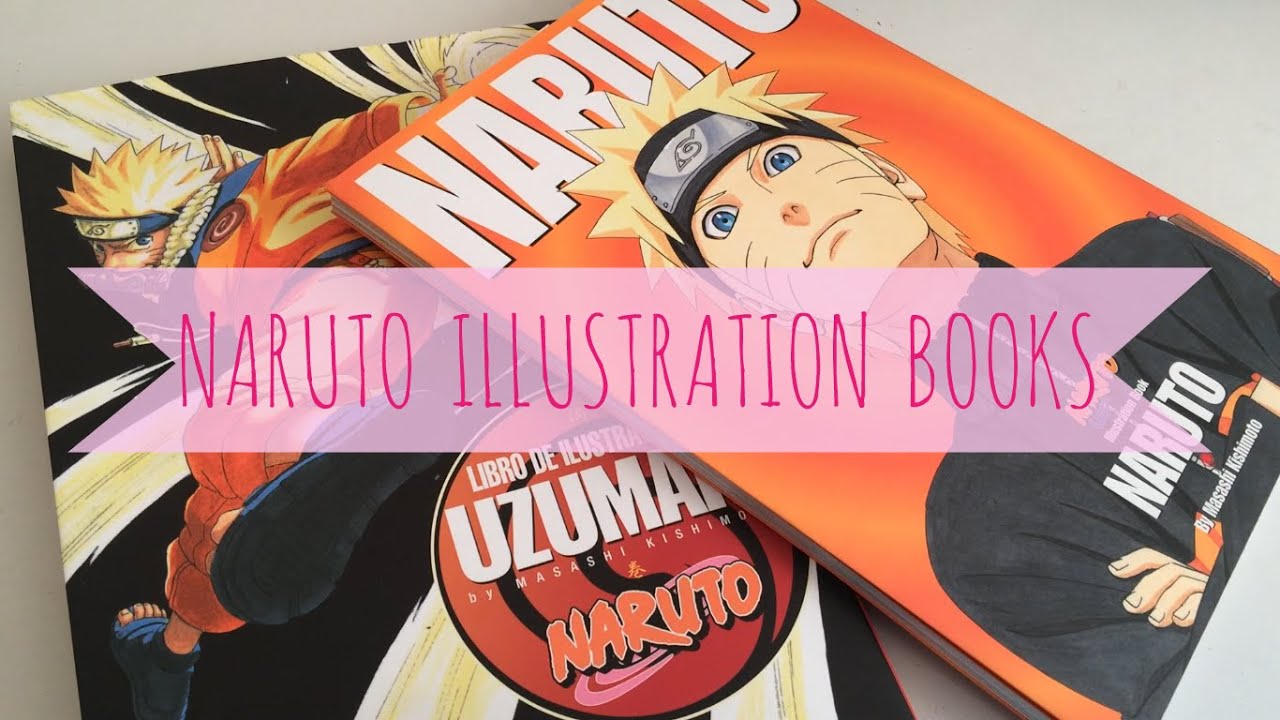 NARUTO ILLUSTRATION BOOKS VIEW - ARTBOOK 1 and 2