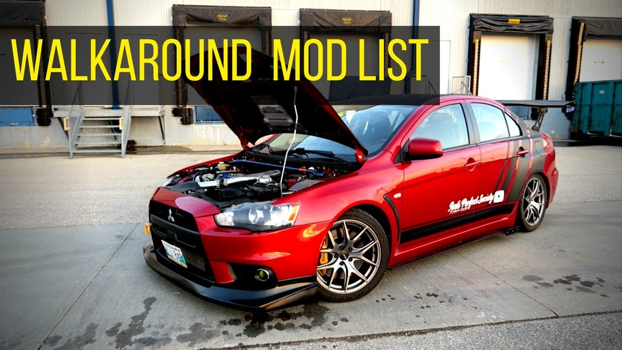 Evolution X Street-Car Mod List