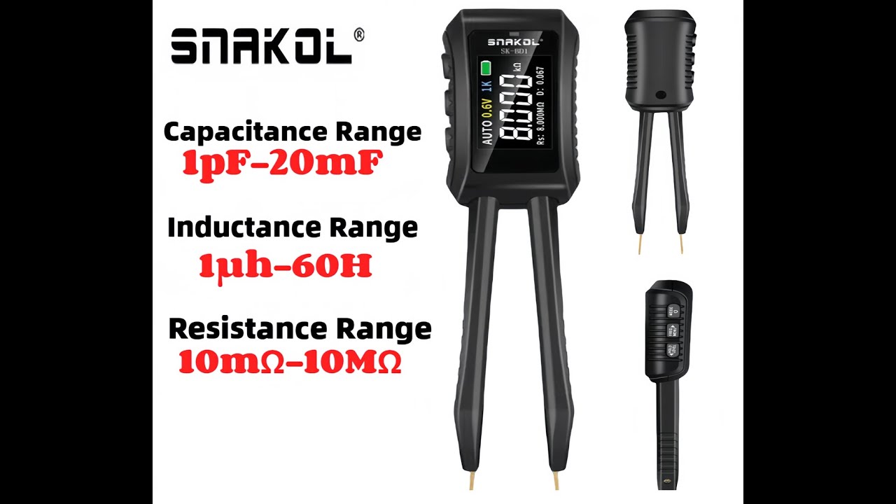 Ponte LCR tipo pin&ccedil;a: Snakol SK-BD1