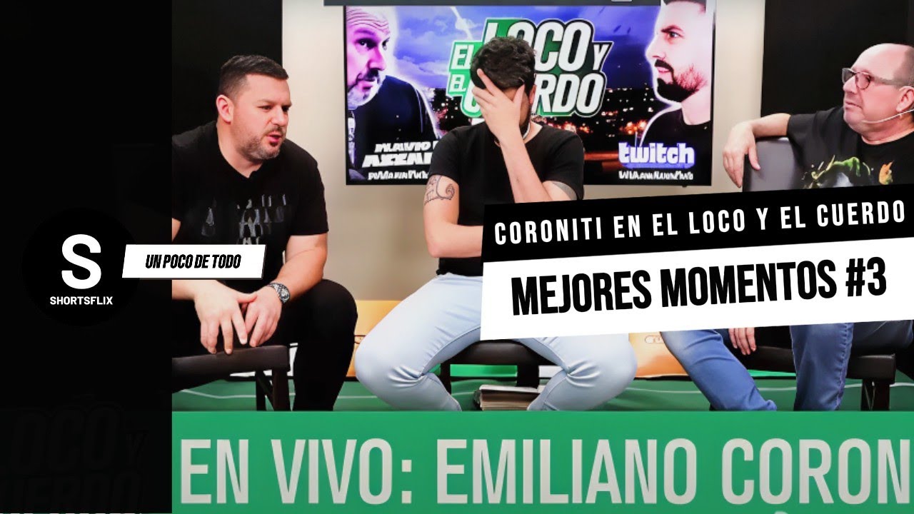 Mejores momentos de Coroniti en El Loco y el Cuerdo con Duka y Azzaro #coroniti #flavioazzaro #duka