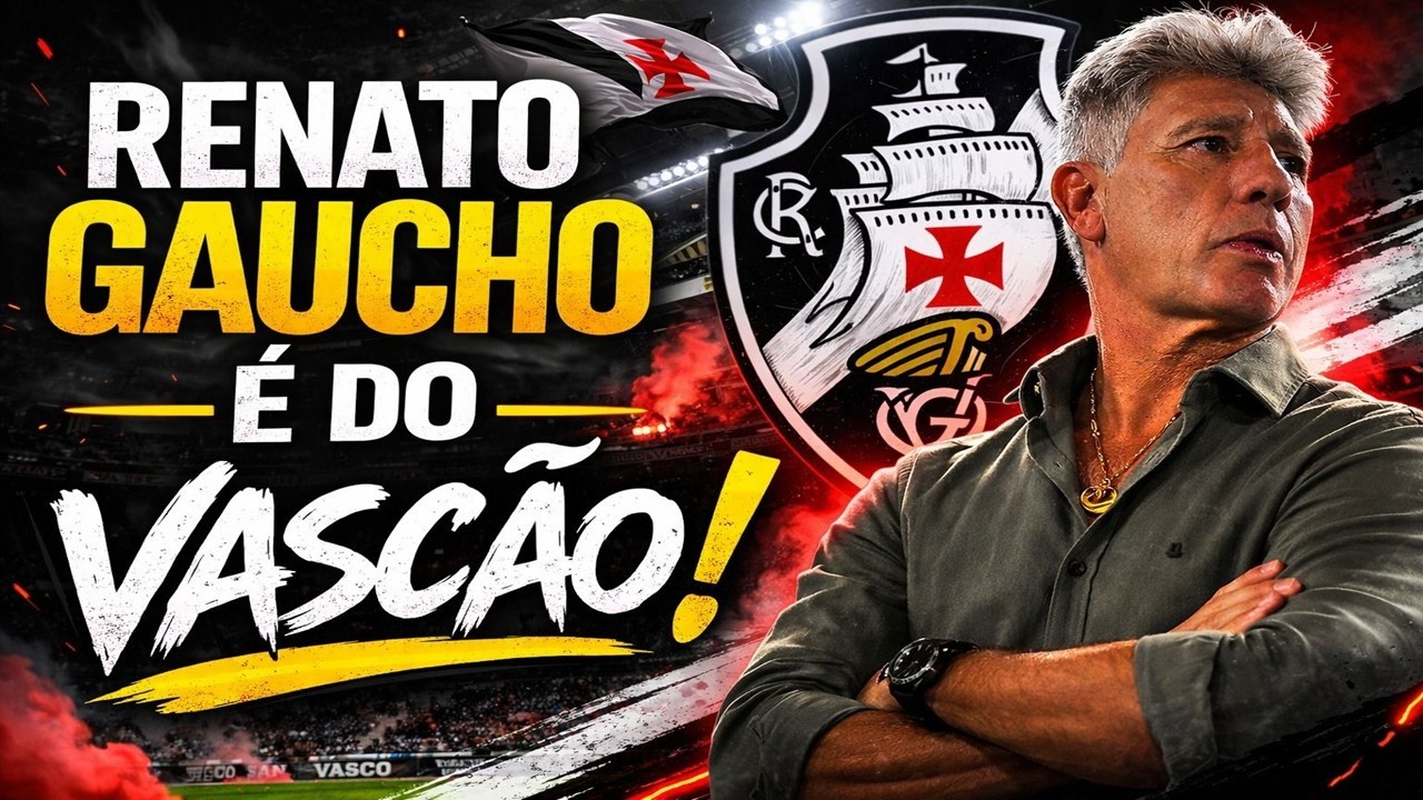 É OFICIAL!! RENATO É O NOVO TÉCNICO DO VASCO