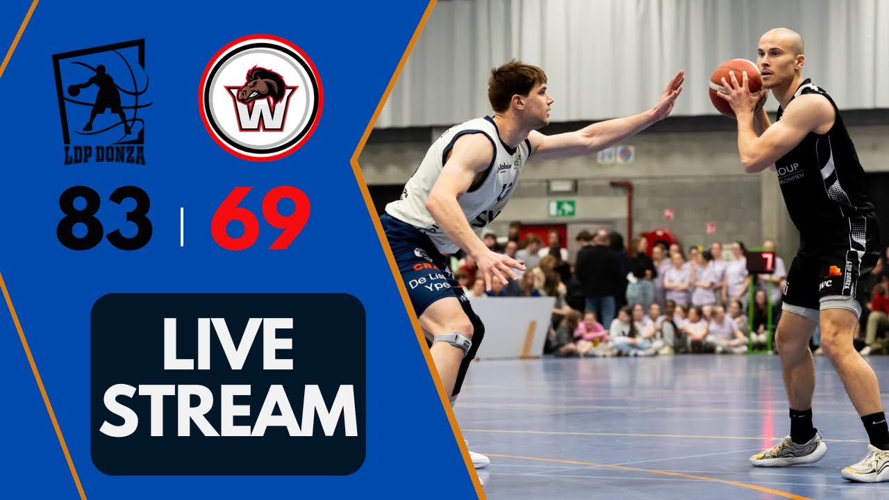 LIVE 🔴 - TDM1 Play-Offs: LDP Donza vs Basket Waregem (Semi-Finals Game 2): 83-69