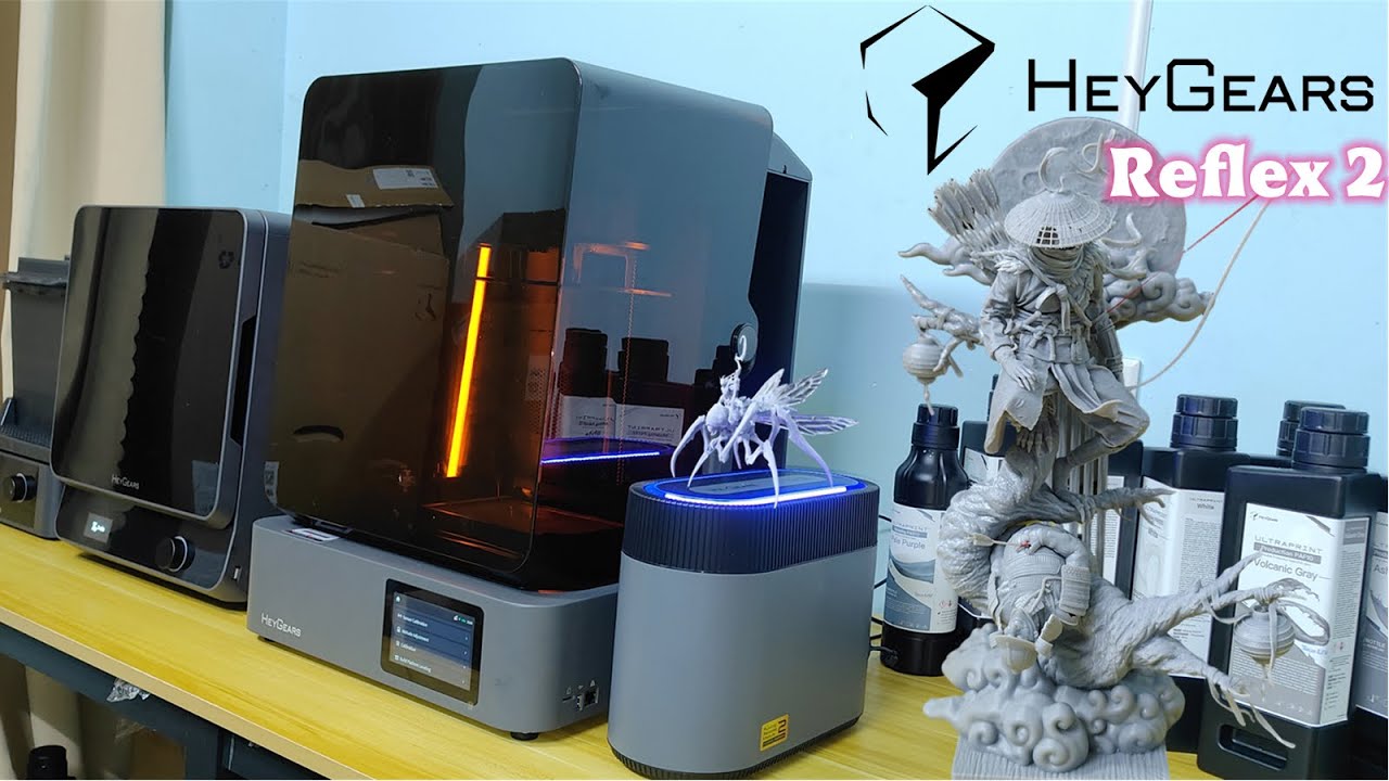 Обзор HeyGears UltraCraft Reflex 2: лучший фотополимерный 3D-принтер 2025 года уже здесь!