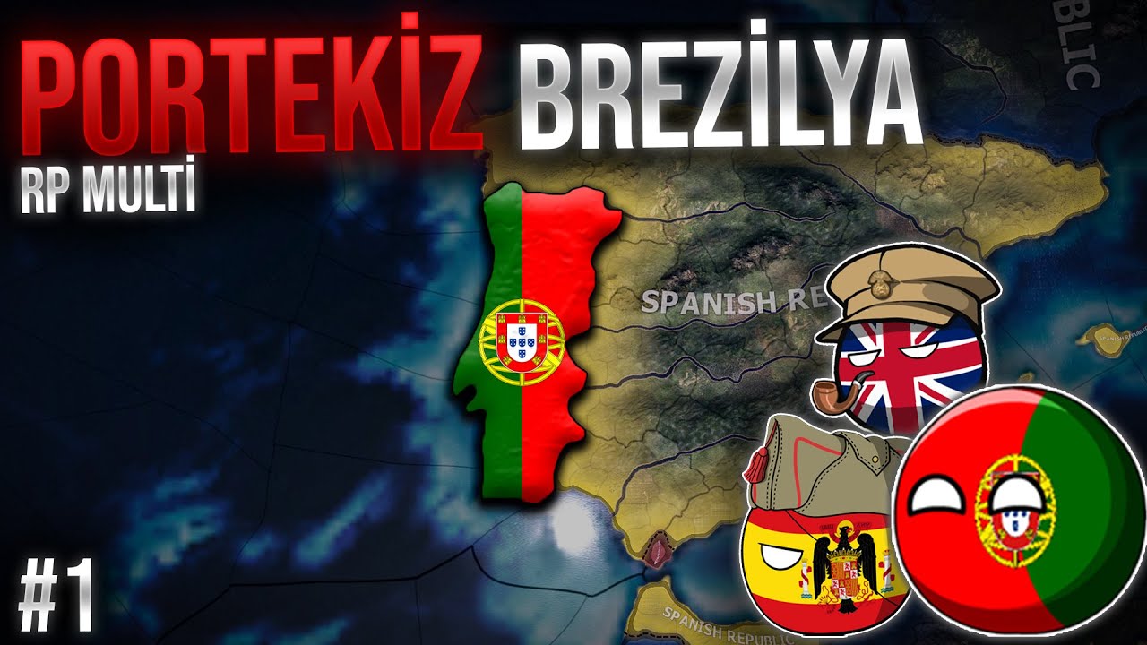 ESKİ KRALLIK | HEARTS OF IRON 4 - MULTIPLAYER | PORTEKIZ#1