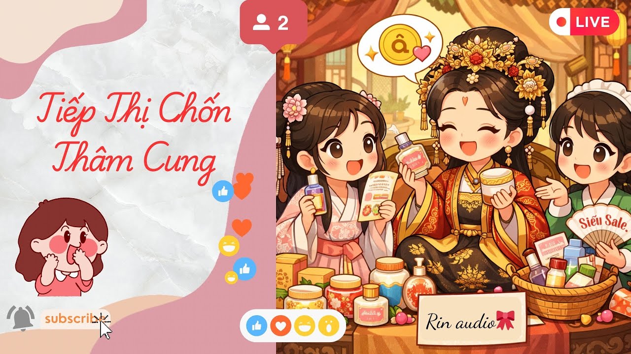 Tiếp thị chốn thâm cung - Audio ngắn ( Xuyên không, hậu cung, ngọt hài )