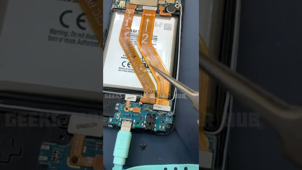 Samsung a50 charging problem temperature high/low problem தமிழில் | geeks mobile repair hub mdu