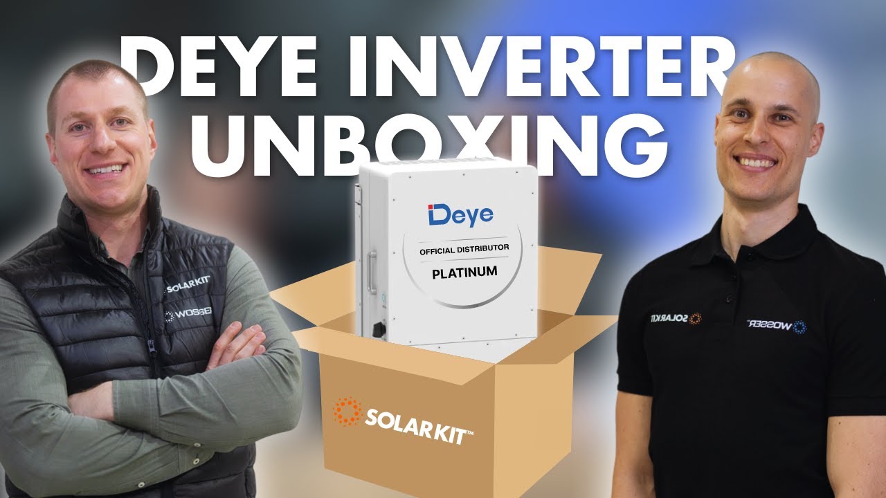 UNBOXING Deye 5kW Hybrid Inverter - SOLARKIT
