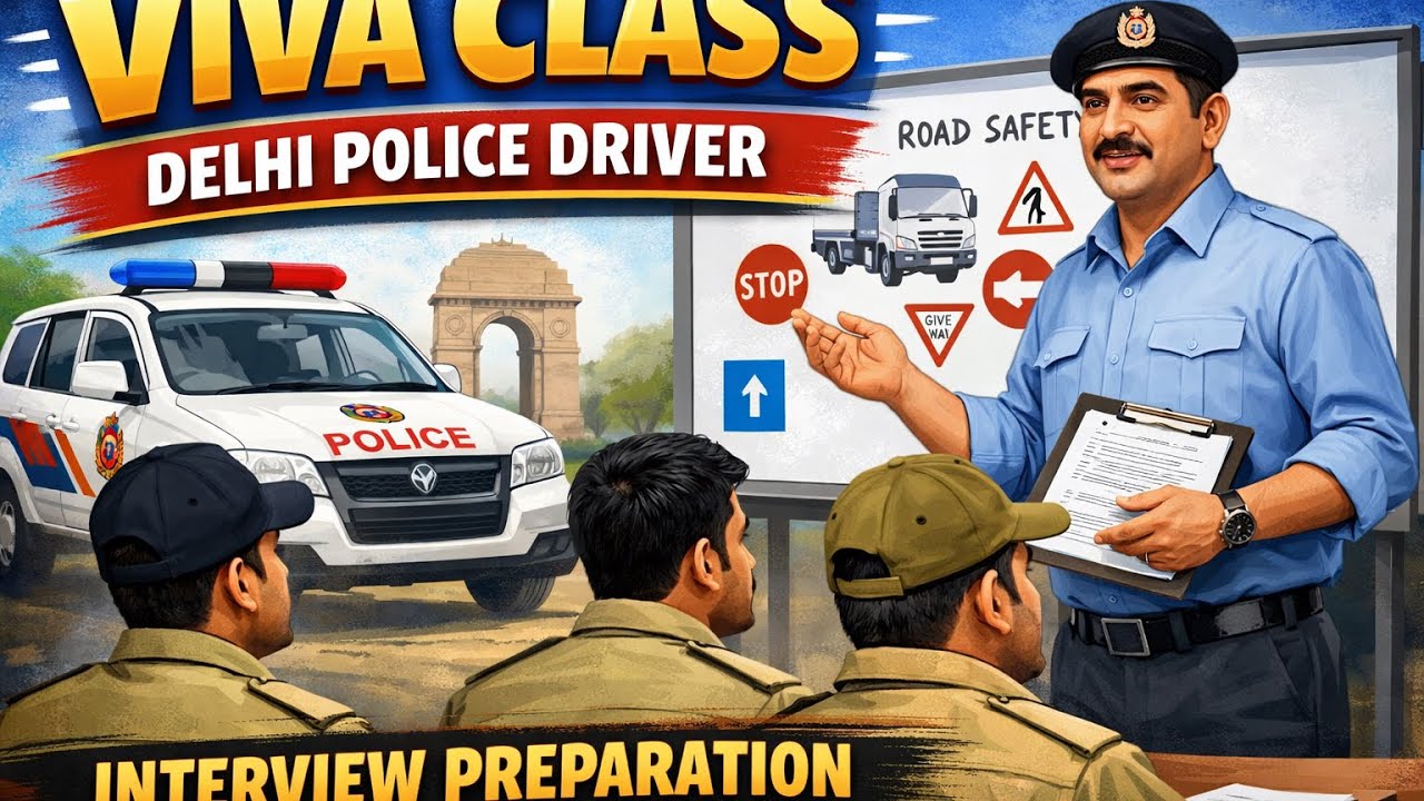 Viva classes for Delhi police 👮🏻‍♂️ driver and IB 