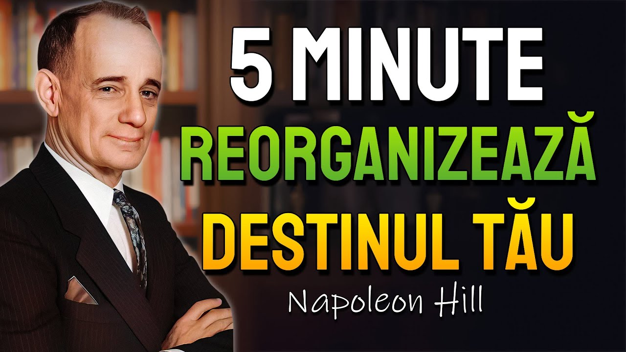 ORGANIZEAZA TI VIATA IN 5 MINUTE SI SCHIMBA TOTUL (Napoleon Hill)