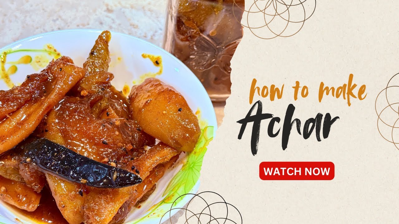 Amer Achar | Bengali Style Mango Pickle | ASMR Cooking 