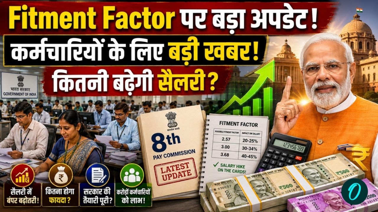 8th Pay Commission Latest News: Fitment Factor पर बड़ा अपडेट, Salary-Pension में कितना होगा इजाफा?