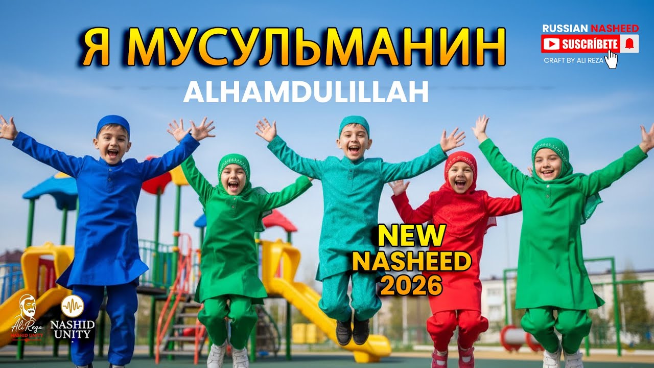 Я Мусульманин &ndash; Alhamdulillah! | Весёлый Детский Нашид 2026 | NASHID UNITY (Russian Kids Nasheed)