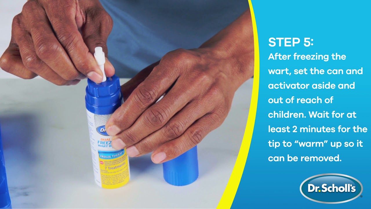 Dr. Scholl's | How To Use Dual Action Freeze Away® Wart Remover
