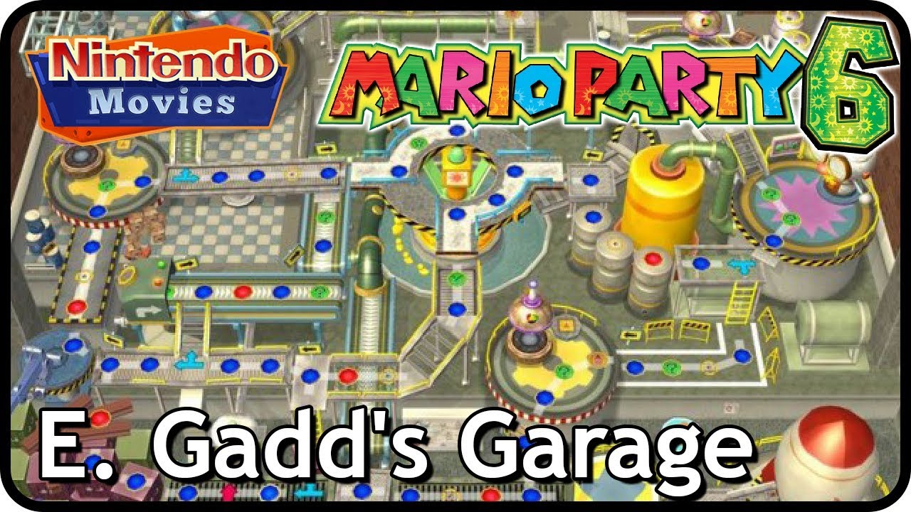 Mario Party 6 - E. Gadd's Garage (Multiplayer)