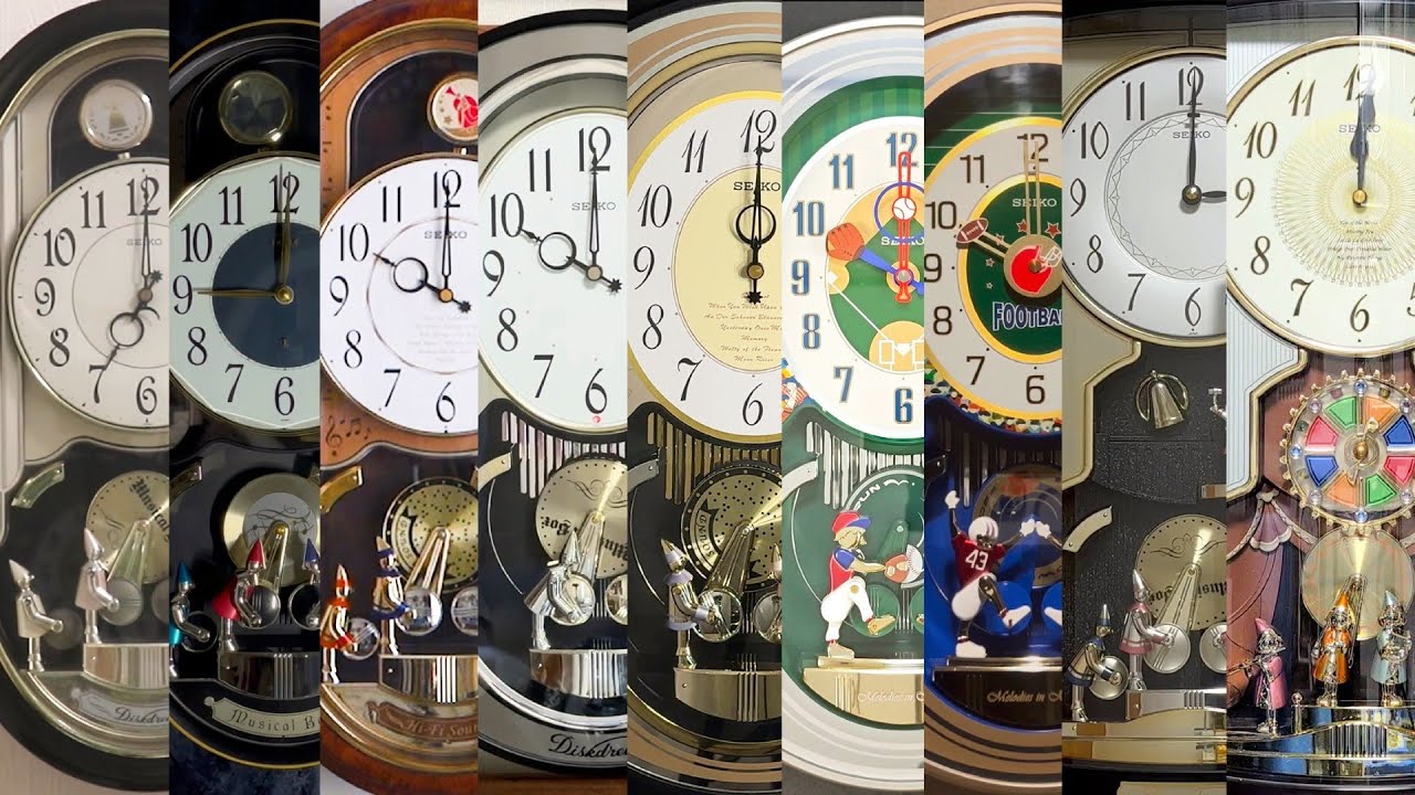 【30周年記念】人形たちの繊細なパフォーマンス SEIKO Diskdream からくり時計 Part1